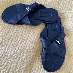 Louis Vuitton Black Sandals